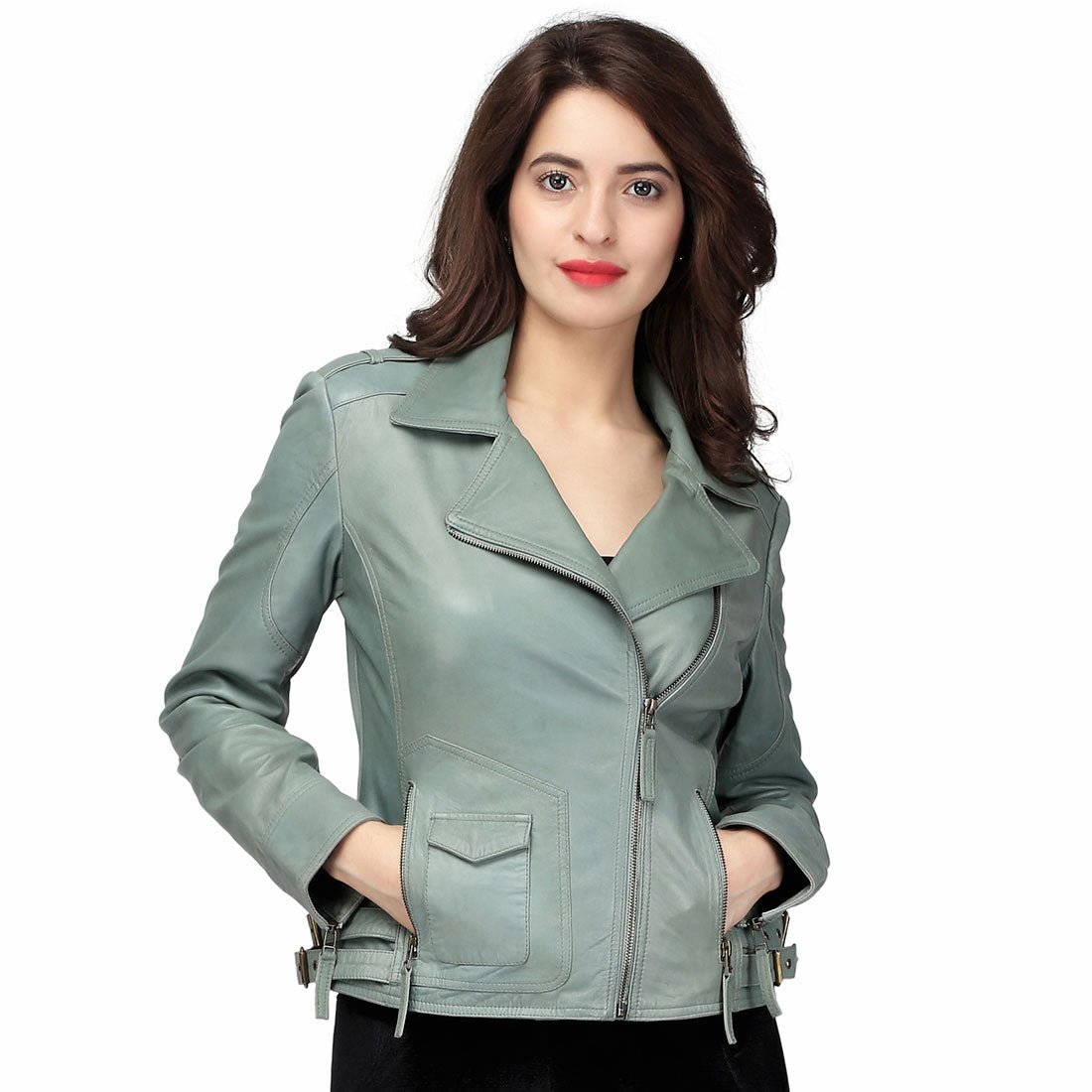 Lorenza Genuine Lamb Leather Jacket - Corset Revolution