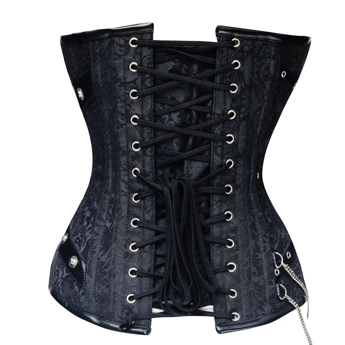 Stefania Overbust Steel Boned Gothic Corset - Corset Revolution