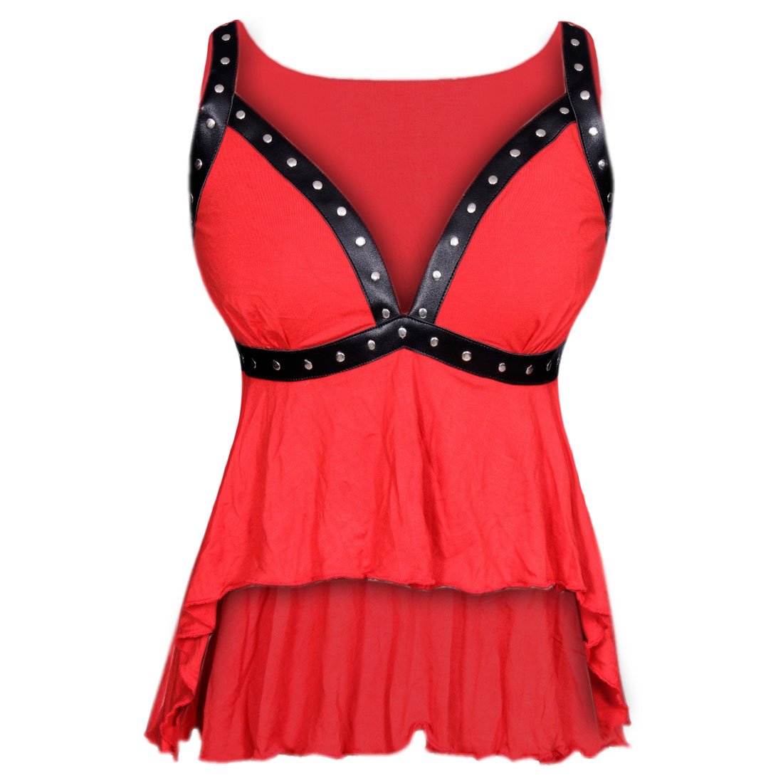 Ilaria Punk Sleeveless Top - Corset Revolution