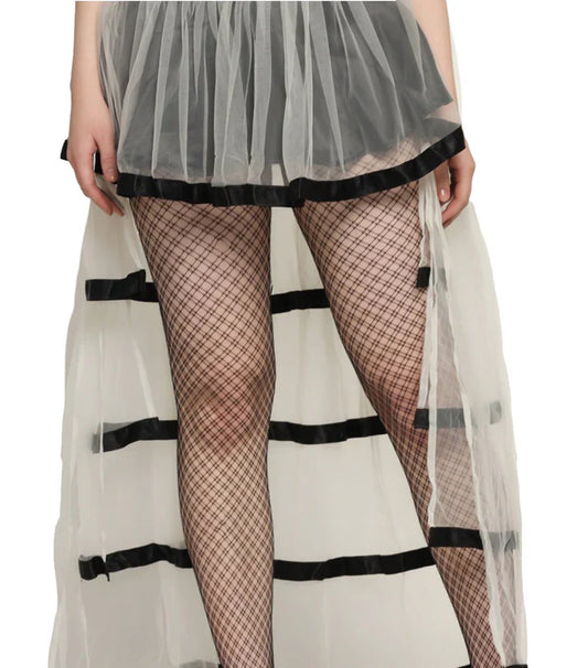 How to Style a Black White Waist Reducing Overbust Corset Dress for Every Occasion