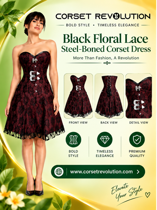 How a Steel-Boned Corset Dress Elevates Your Fashion Style