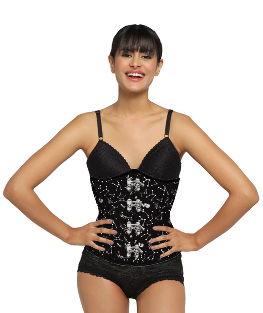 Constellation Cotton Waist reducing Underbust Corset