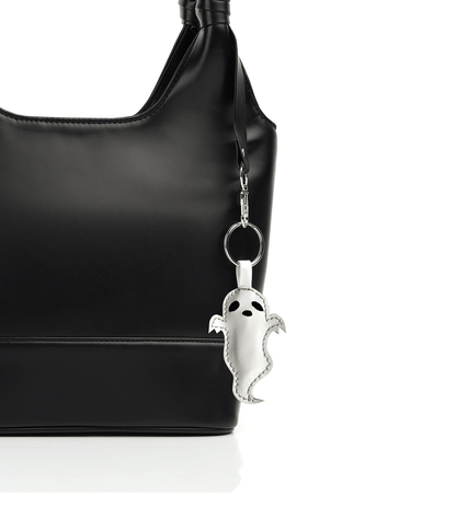 Women's Black Faux Leather Shoulder Bag with Braided Strap