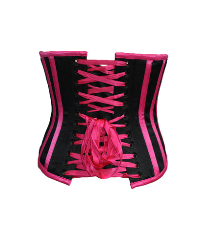 Coffin Embroidered waist reducing underbust corset