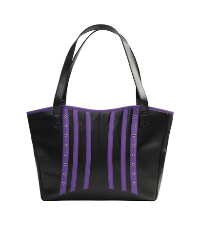 Black and purple Gothic shoulder Bag