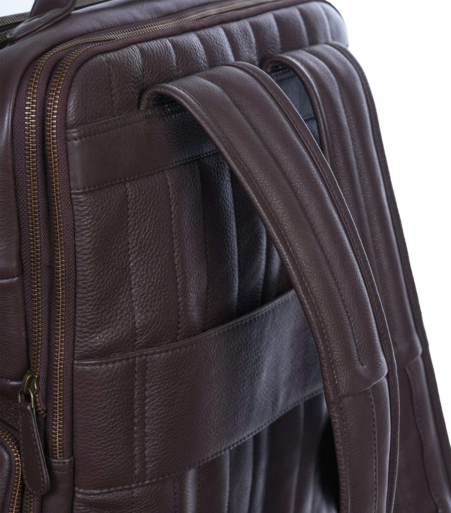 Genuine Leather Modern Travel Backpack
