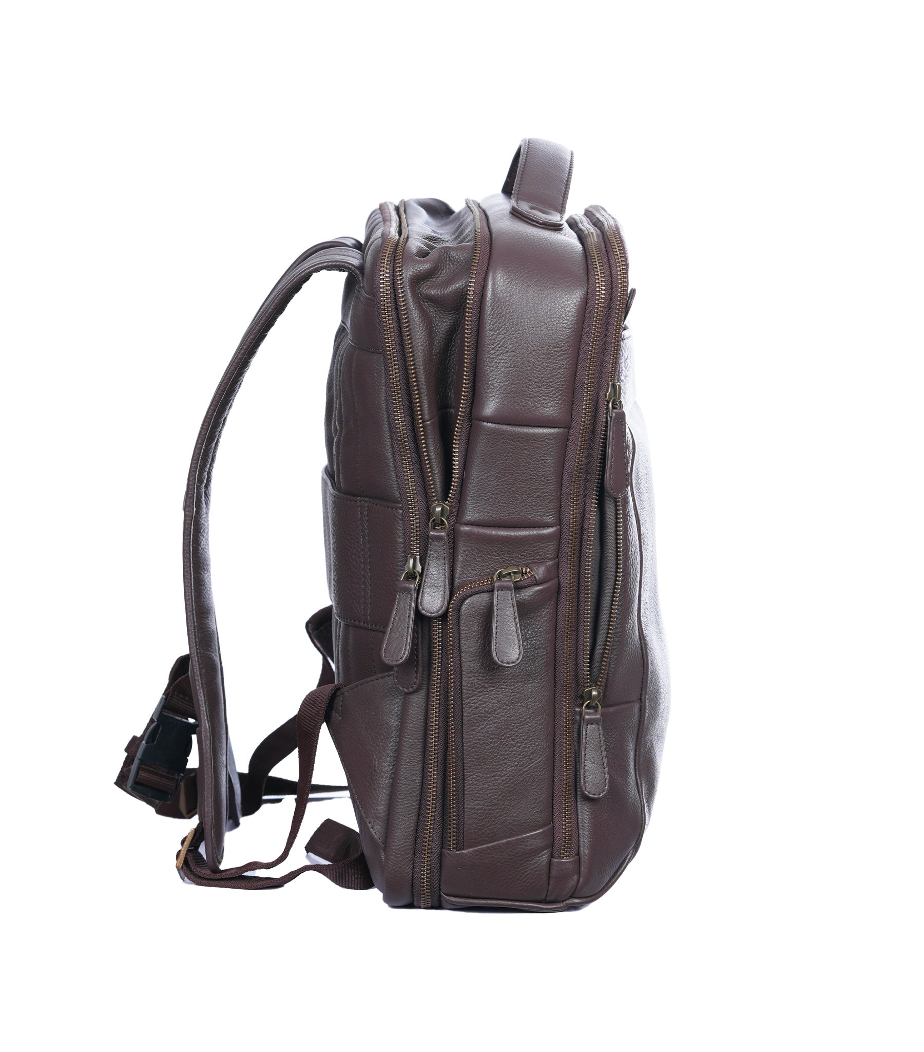 Genuine Leather Modern Travel Backpack
