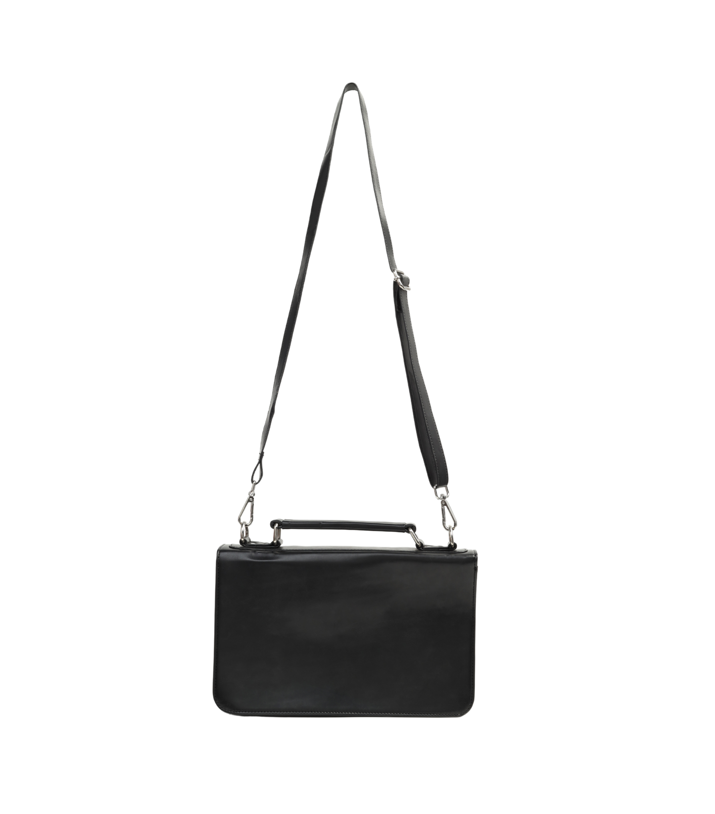 Black PU Gothic Sling Bag