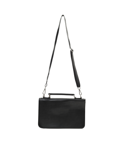Black PU Gothic Sling Bag
