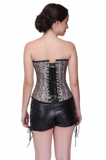 Licica Waist Training Steampunk Overbust Corset