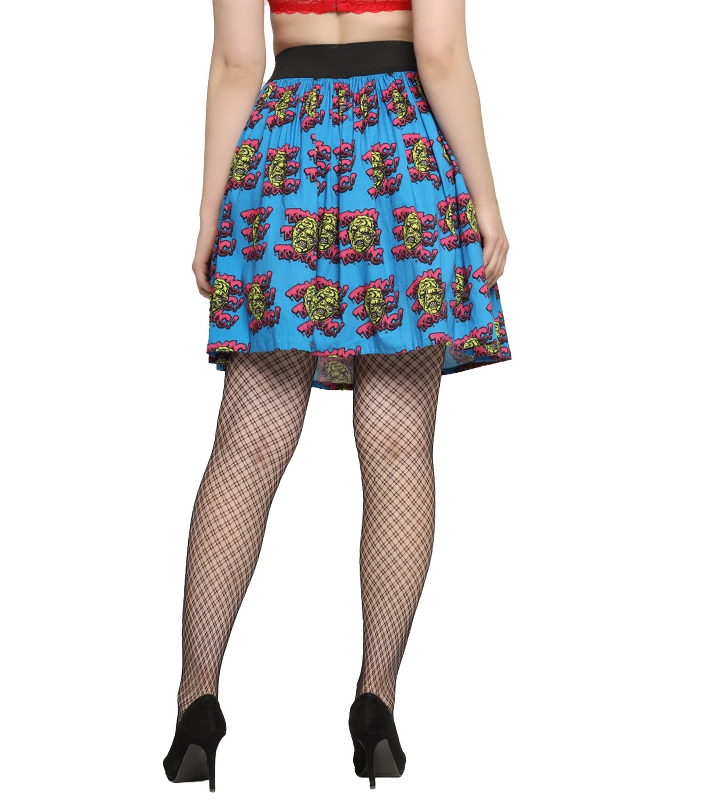 Devil Printed Skirt