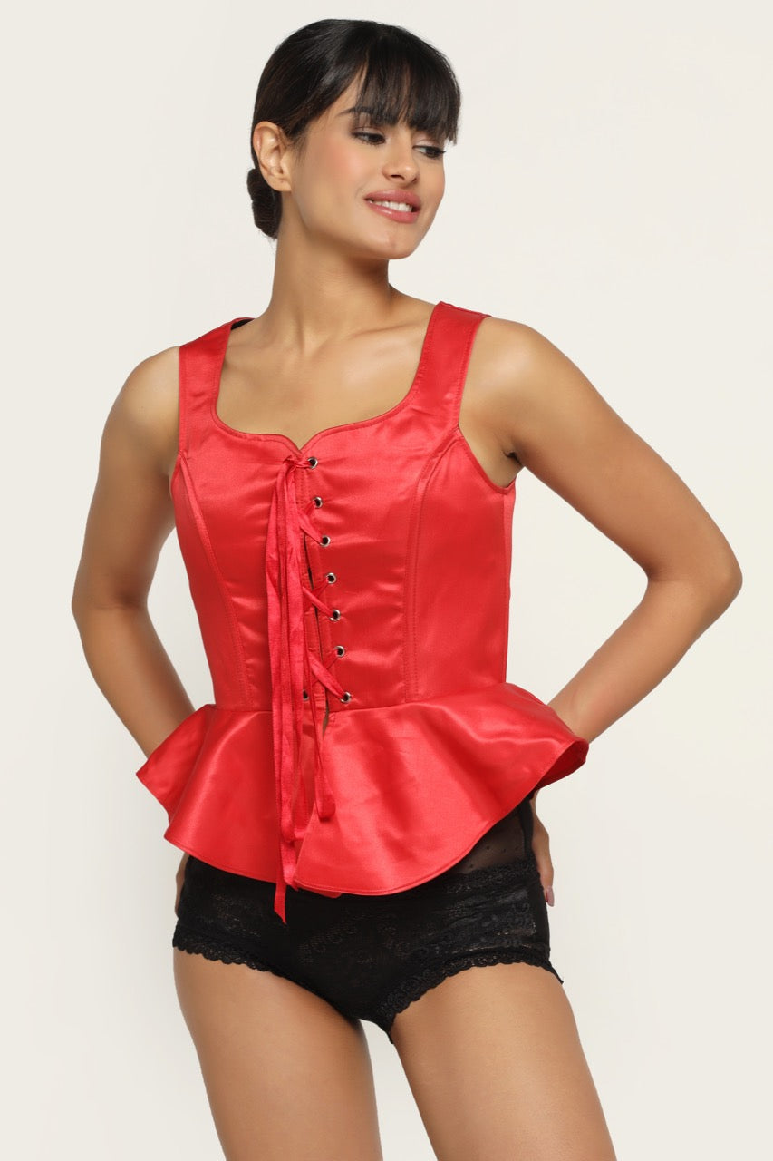 Red Corset Top