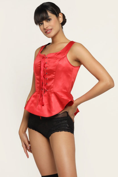 Red Corset Top