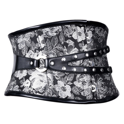 Black corset belt steampunk 

