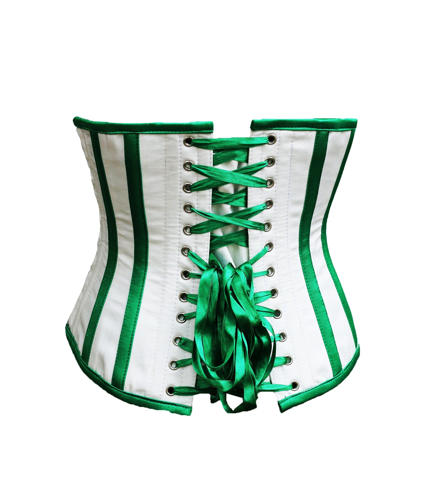 Ghost Embroidered waist reducing underbust corset