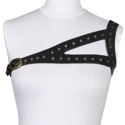 Amedeo Black Harness - Corset Revolution