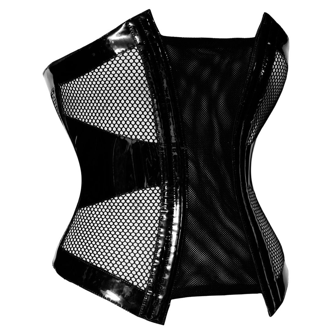 Sexy Fetish Overbust Plastic Boned Corset - Corset Revolution