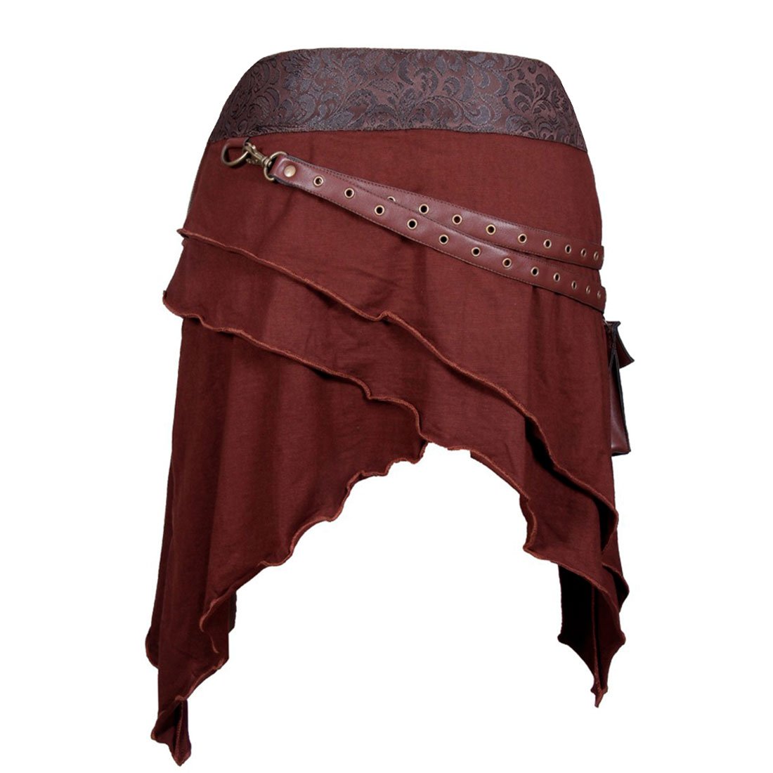 Niger Army Steampunk Cotton Knitted Skirt - Corset Revolution