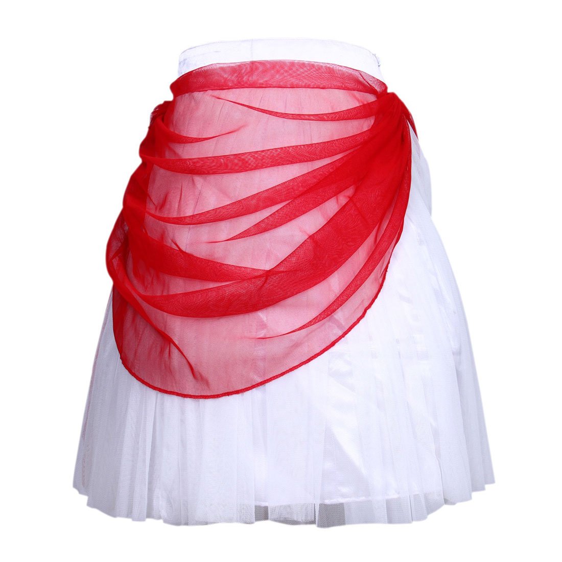 Nawra White Net Theme Skirt - Corset Revolution