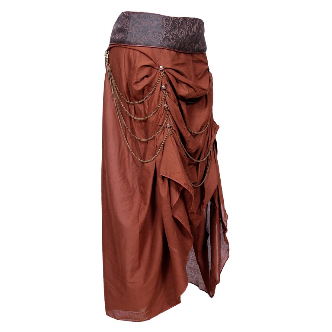 Pinar Cotton Steampunk Skirt - Corset Revolution