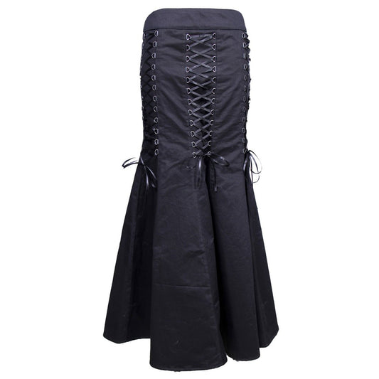 Pipaluk Cotton Twill Long Skirt - Corset Revolution