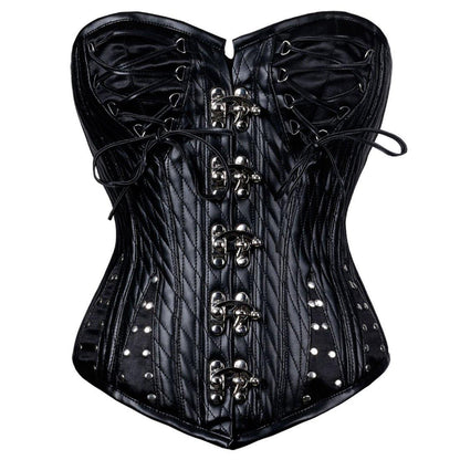 Aphrodite Gothic Authentic Steel Boned Overbust Corset - Corset Revolution