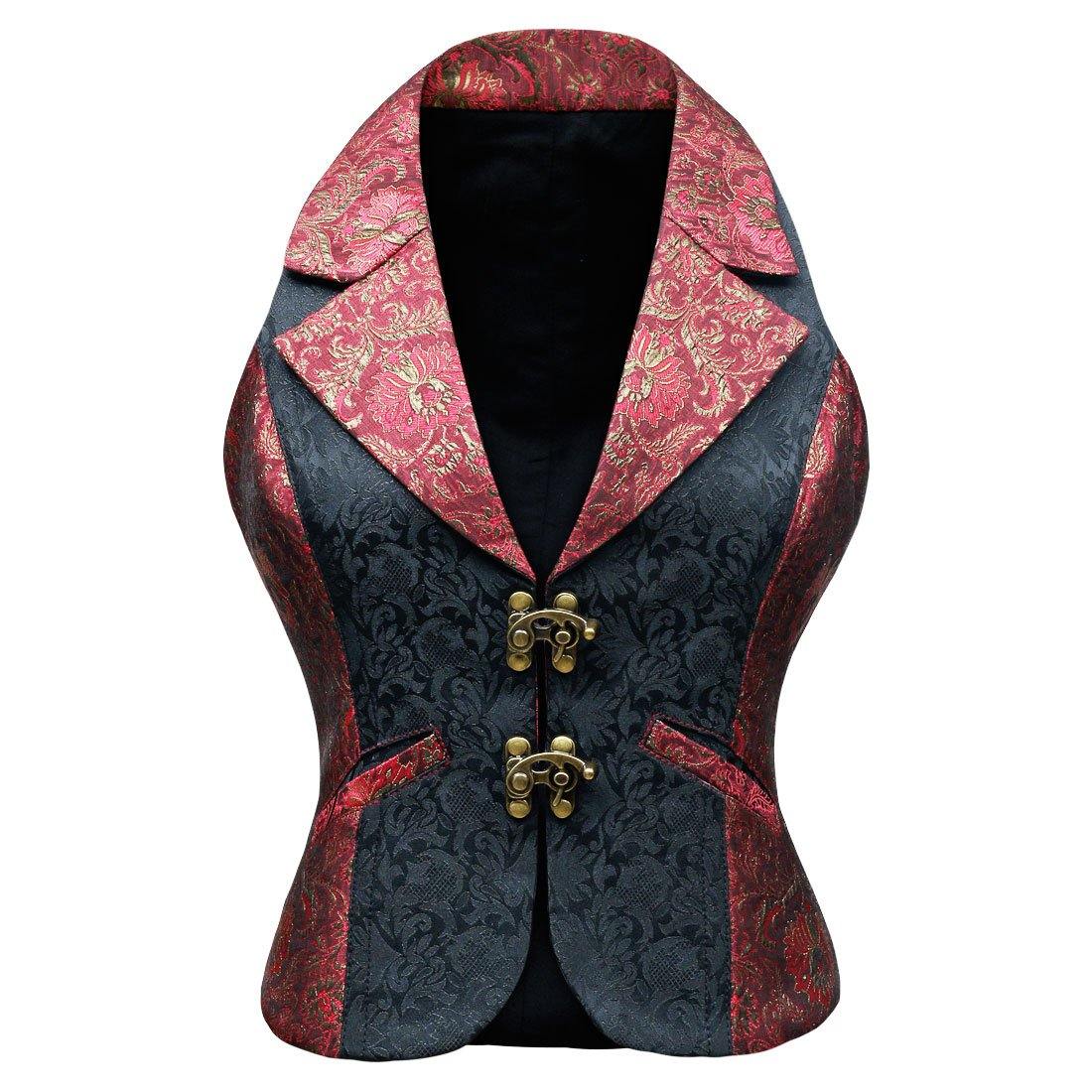 Axelle Gothic Waistcoat - Corset Revolution