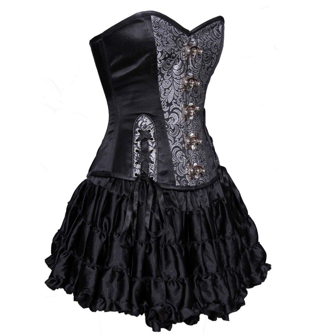 Jagienka Gothic overbust corset dress - Corset Revolution