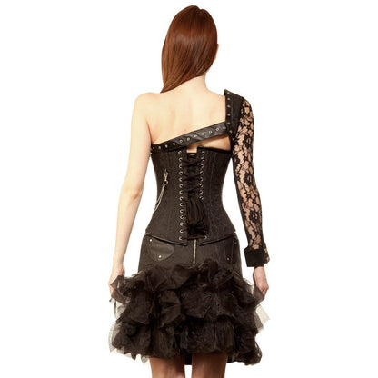 Bohdanko Gothic Authentic Steel Boned Overbust Corset Dress - Corset Revolution