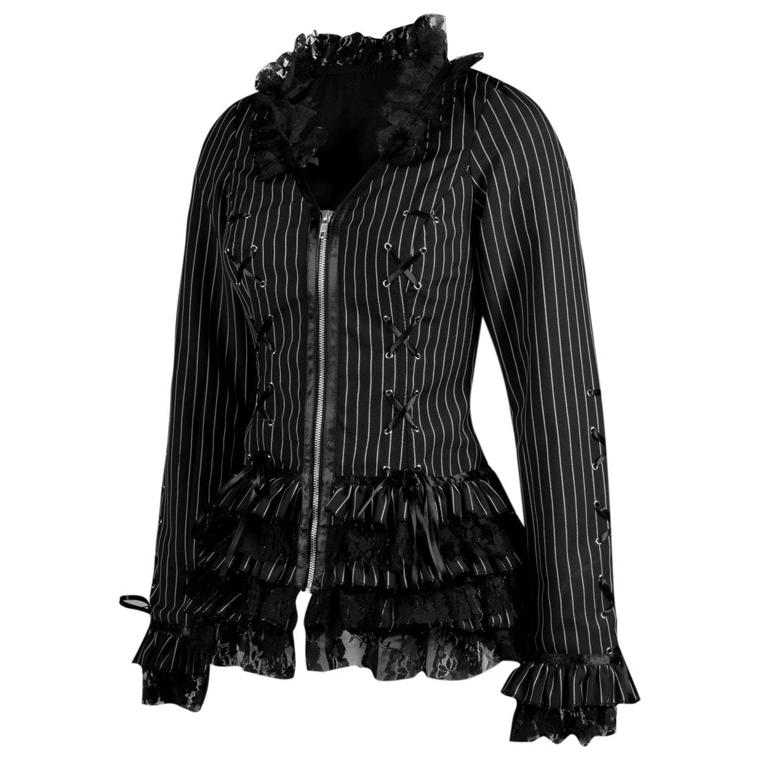 Darlene Gothic Punk Jacket - Corset Revolution