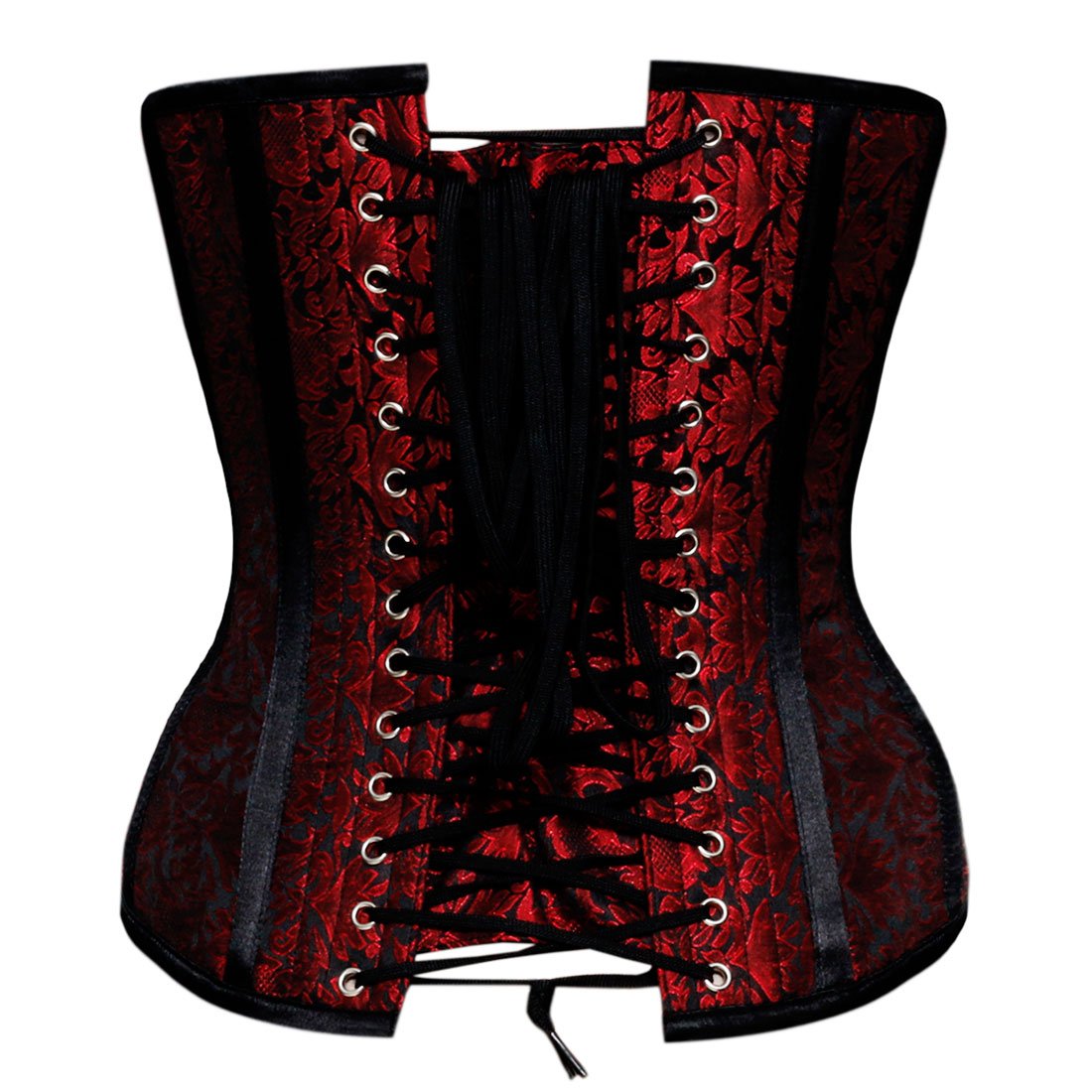 Hildegarde Gothic Authentic Steel Boned Overbust Corset - Corset Revolution