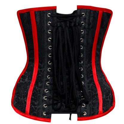 Falala Gothic Authentic Steel Boned Overbust Corset - Corset Revolution