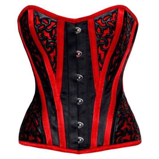 Estrella Gothic Authentic Steel Boned Overbust Corset - Corset Revolution