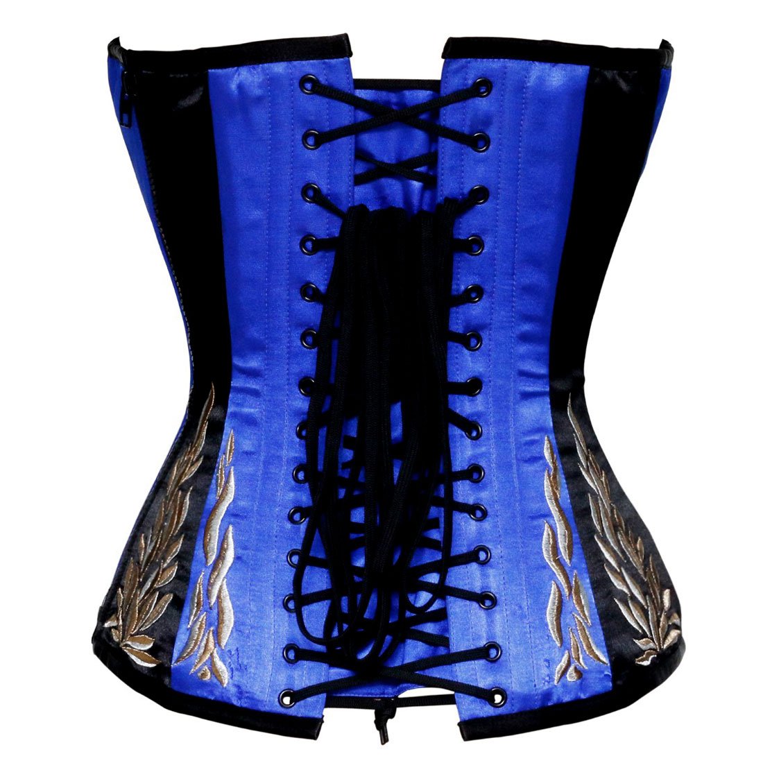 Emerson Gothic Authentic Steel Boned Overbust Corset - Corset Revolution