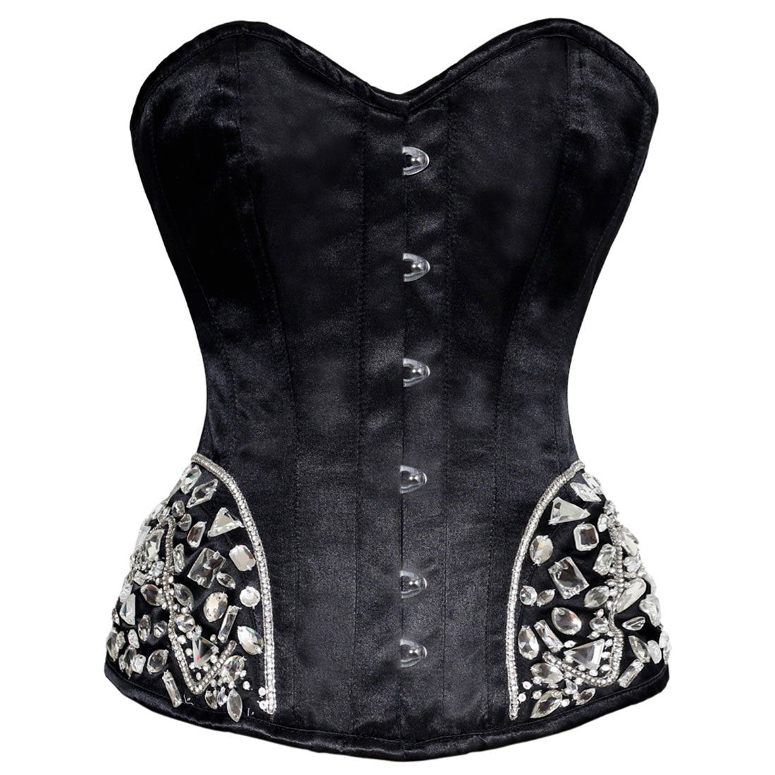 Rutendo Gothic Authentic Steel Boned Overbust Corset - Corset Revolution