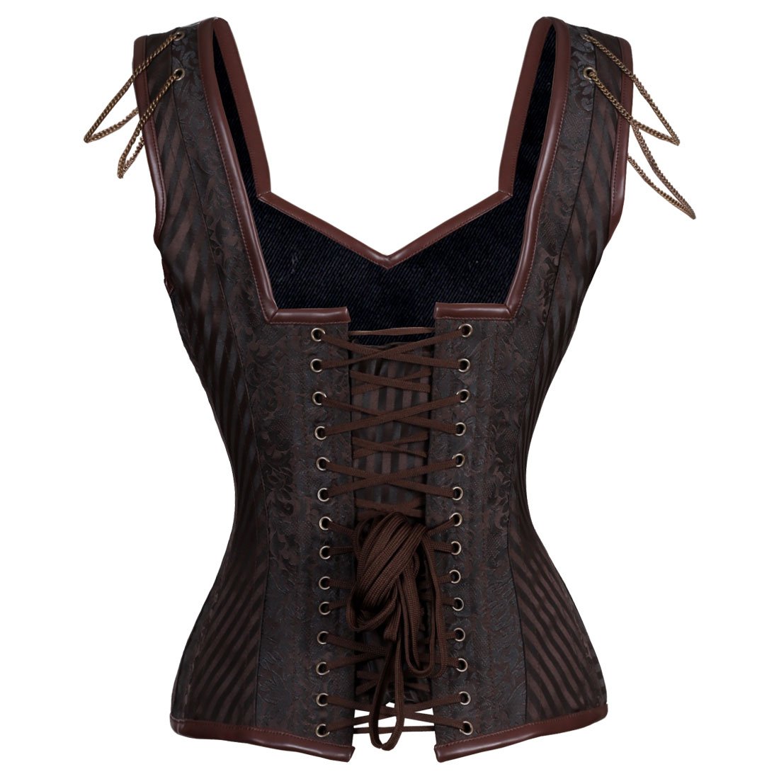 Sawyer Steampunk Authentic Steel Boned Overbust Corset - Corset Revolution