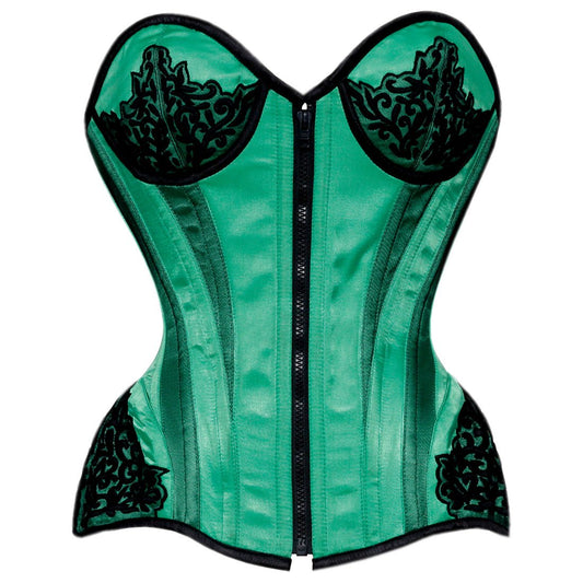 Leucocyte Authentic Steel Boned Overbust Corset - Corset Revolution