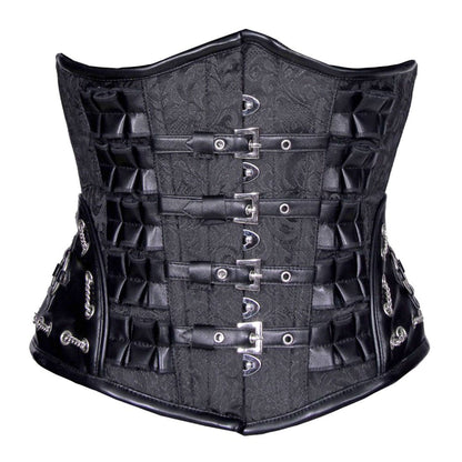 Maisie Gothic Authentic Steel Boned Underbust Corset - Corset Revolution