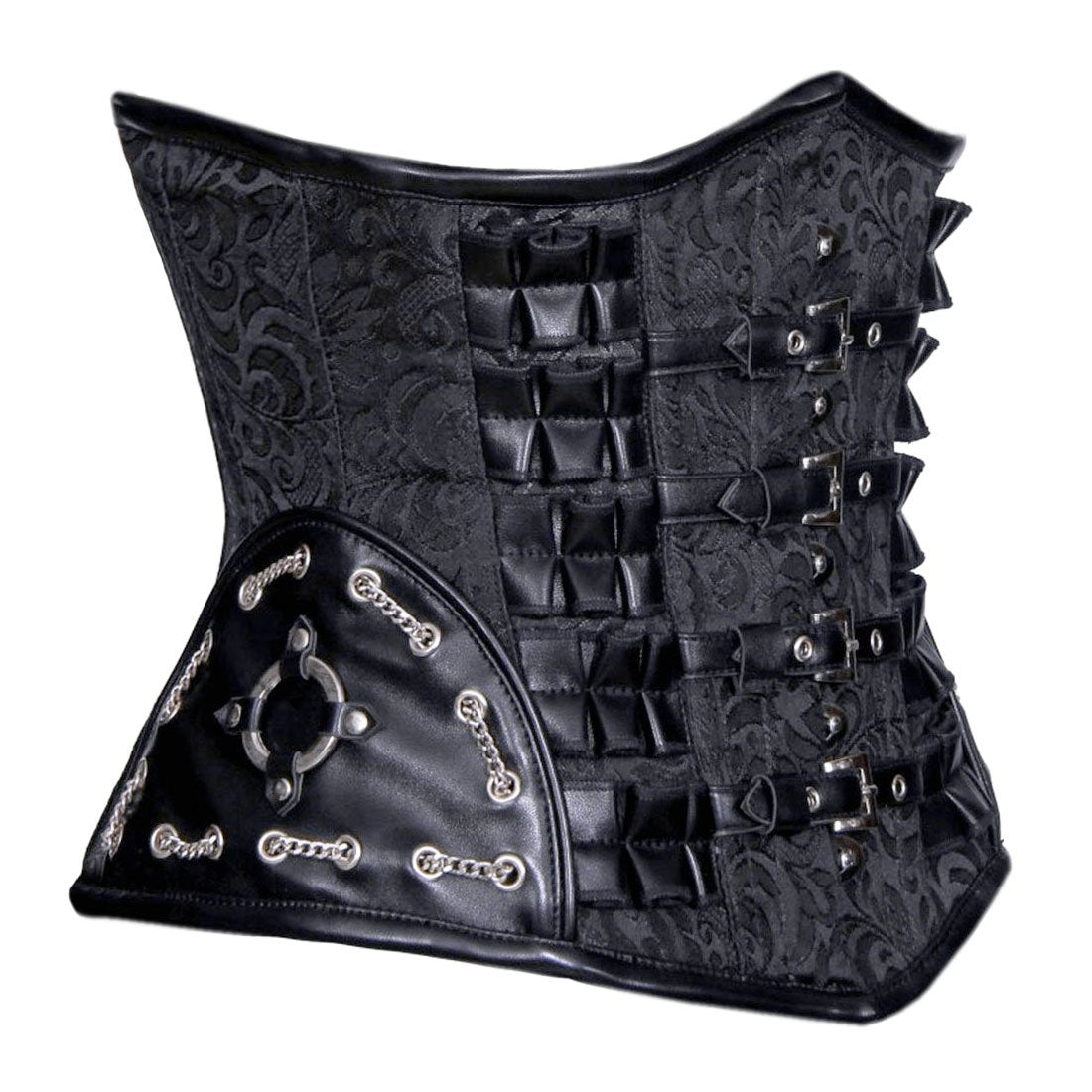 Maisie Gothic Authentic Steel Boned Underbust Corset - Corset Revolution