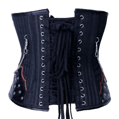 Annunciata Gothic Authentic Steel Boned Underbust Corset - Corset Revolution