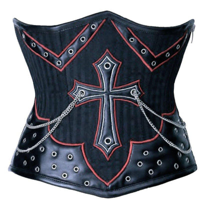 Annunciata Gothic Authentic Steel Boned Underbust Corset - Corset Revolution