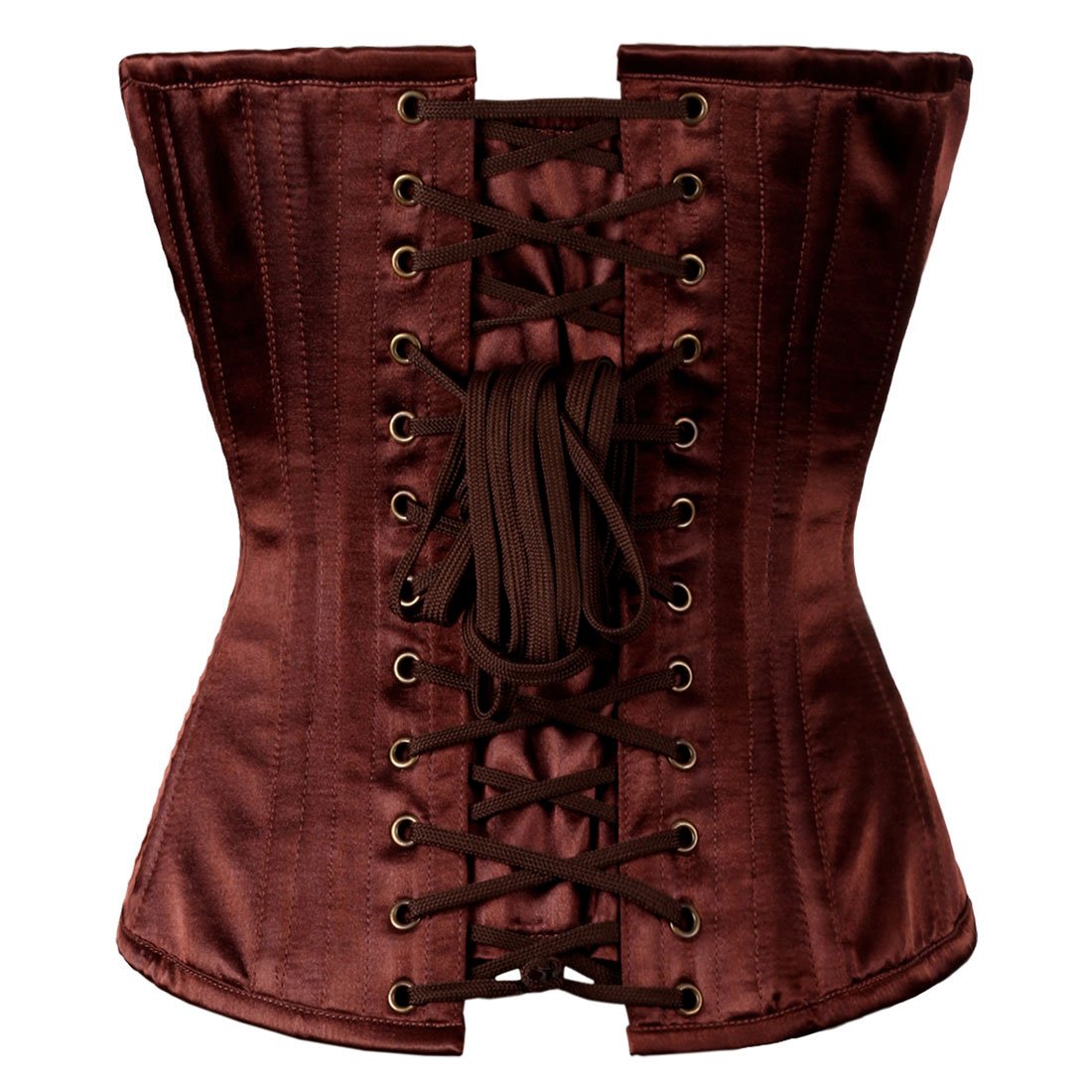 Nannie Steampunk Authentic Steel Boned Overbust Corset - Corset Revolution