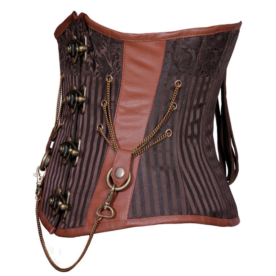 Xochit Steampunk Authentic Steel Boned Underbust Corset - Corset Revolution