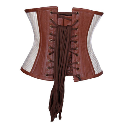 Kristal Steampunk Authentic Steel Boned Underbust Corset - Corset Revolution