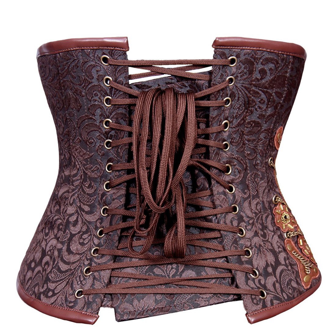 Rachel Steampunk Authentic Steel Boned Underbust Corset - Corset Revolution