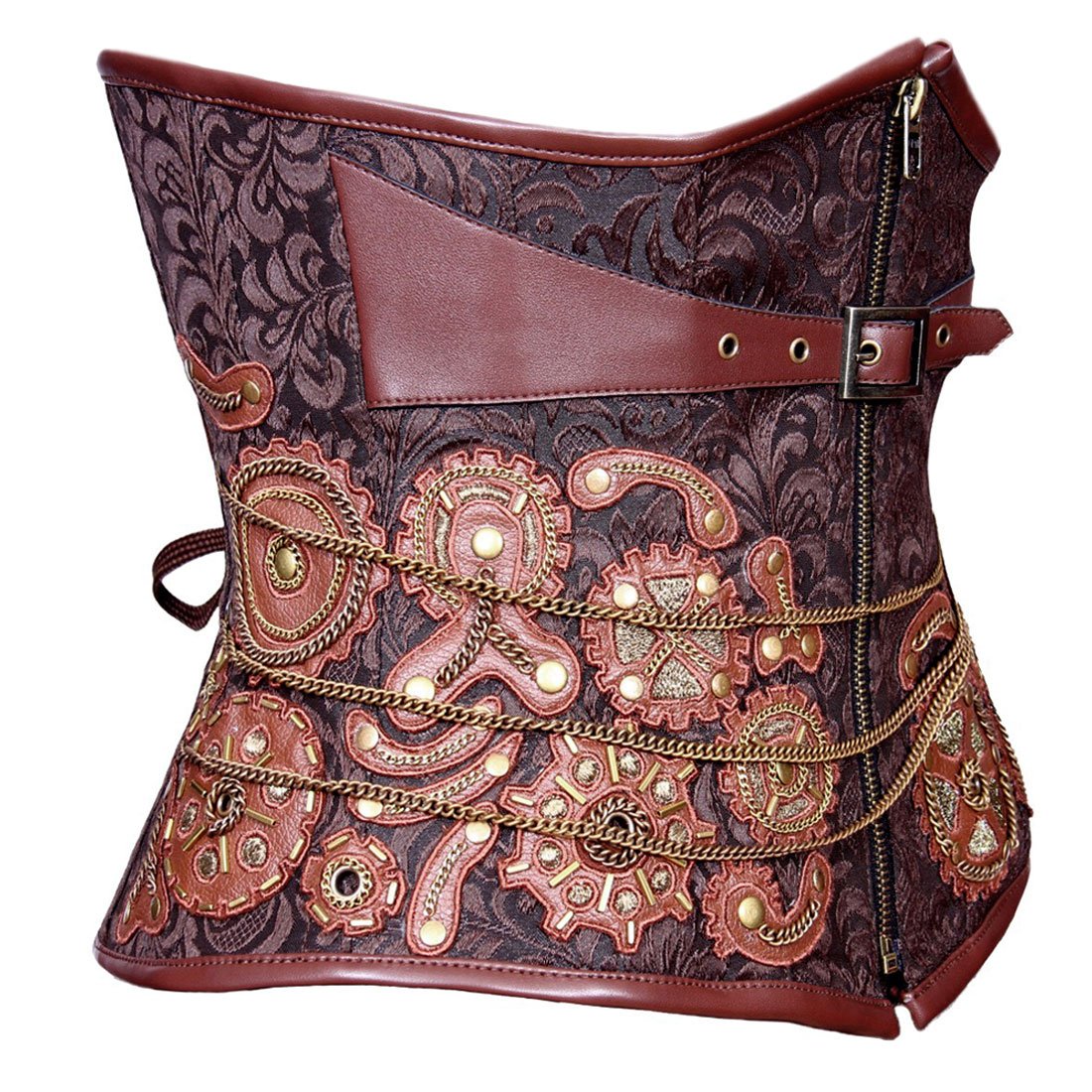 Rachel Steampunk Authentic Steel Boned Underbust Corset - Corset Revolution