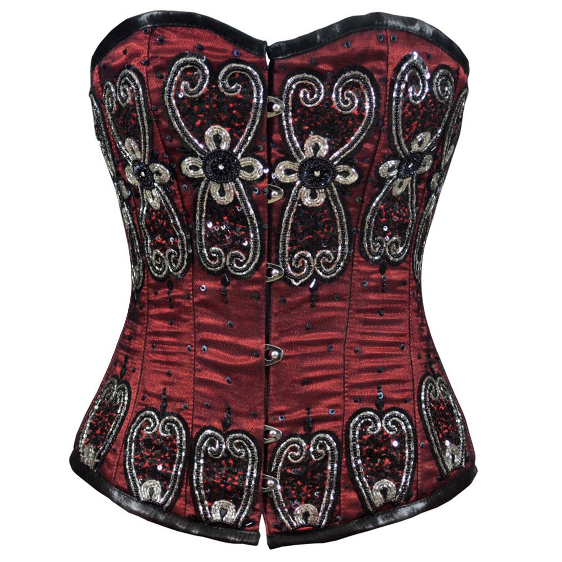 Leslie Couture Authentic Steel Boned Overbust Corset - Corset Revolution