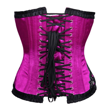 Qiana Couture Authentic Steel Boned Overbust Corset - Corset Revolution