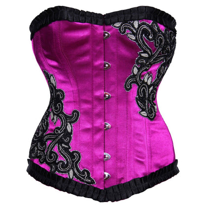 Qiana Couture Authentic Steel Boned Overbust Corset - Corset Revolution