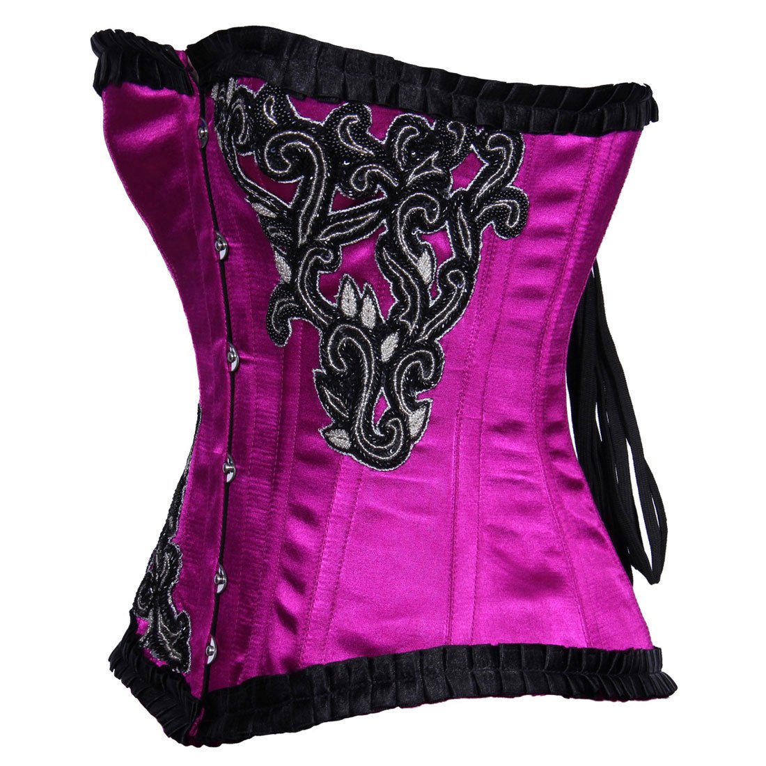 Qiana Couture Authentic Steel Boned Overbust Corset - Corset Revolution